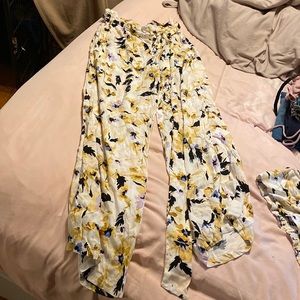 Medium Flower SET tank top and pants